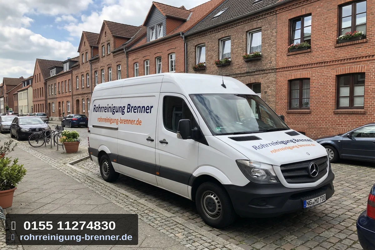 Rohrreinigung Brenner Einsatzfahrzeug in Bogen