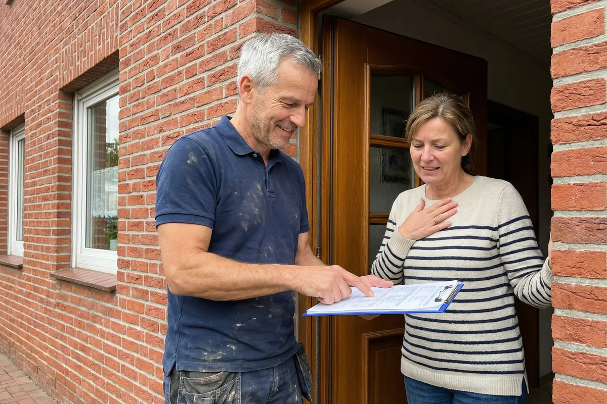 Gereinigtes Rohr nachher